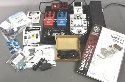 various-Pedaltrain with TC Zoom etc effects